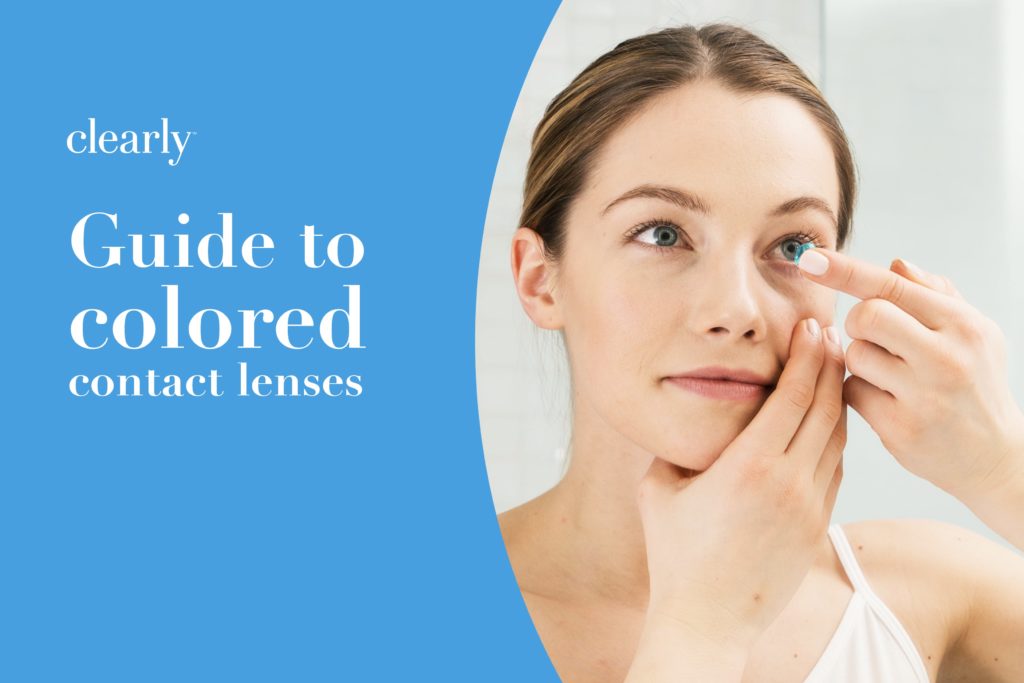 guide to coloured contact lenses